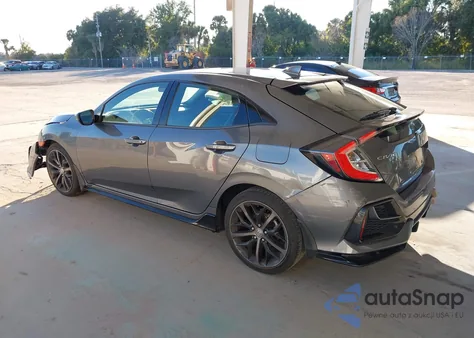 2021 Honda Civic Sport из США, поврежденный, VIN SHHFK7H40MU230096
